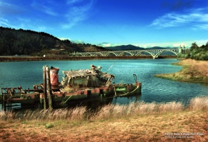 Mary D. Hume and Rogue River Bridge